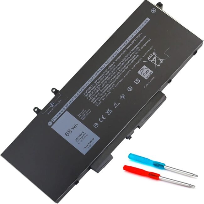 Dell LATITUDE 5400 5510 5410 BATTERY 68WH 7.6V 4GVMP