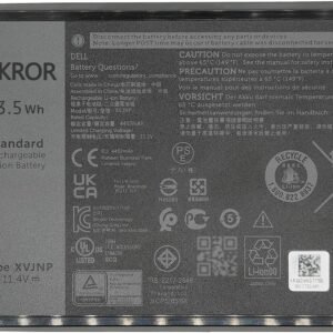 Dell 3-cell 53 Wh Lithium Ion Battery XVJNP