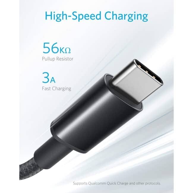Anker USB A to USB C Fast Cable 2 Pack 6FT - Image 2