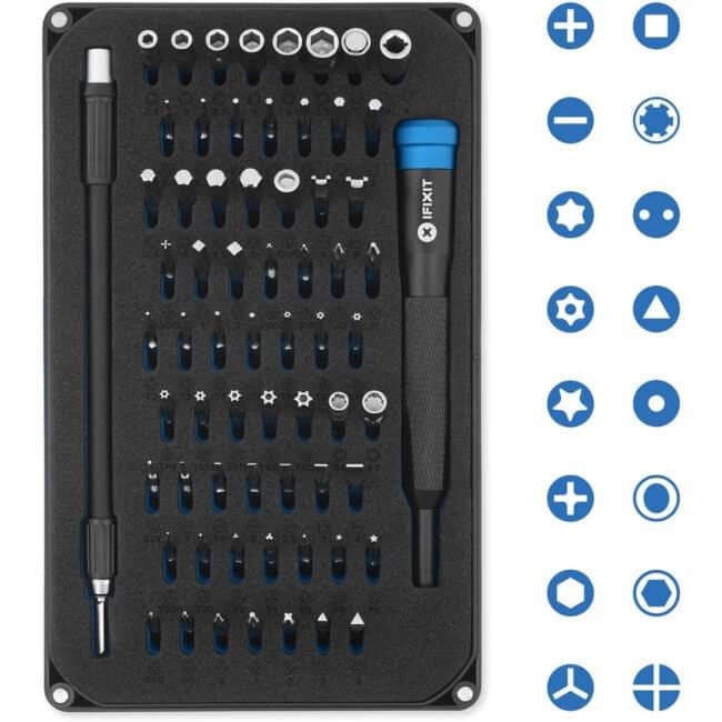 iFixit Mako Driver Kit – 64-Bit Precision Screwdriver Set for Electronics, Phone, Laptop, Console, and PC Repair - Image 2